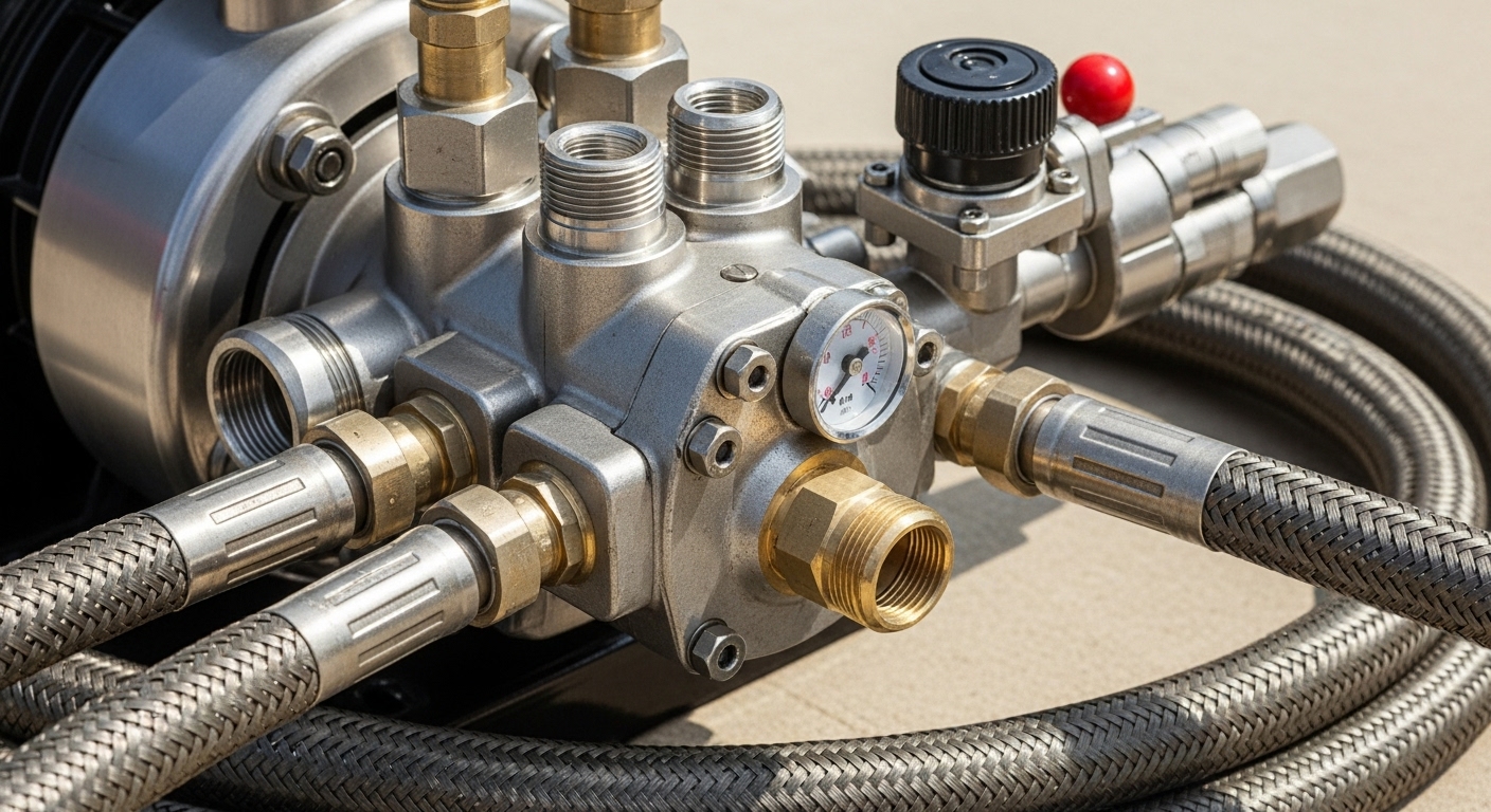 Bomba de Alta Pressão Industrial