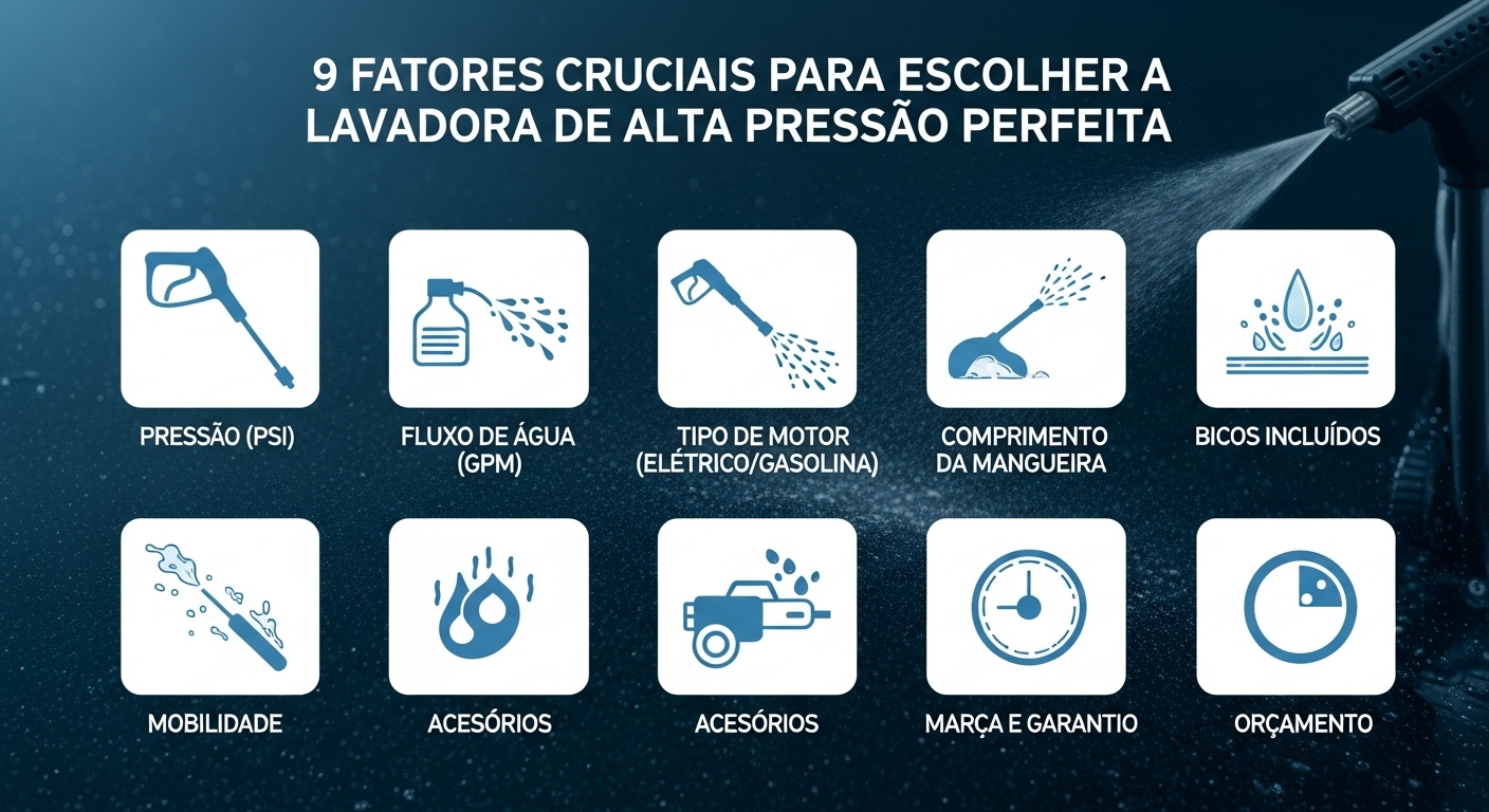 como escolher lavadora alta pressao perfeita