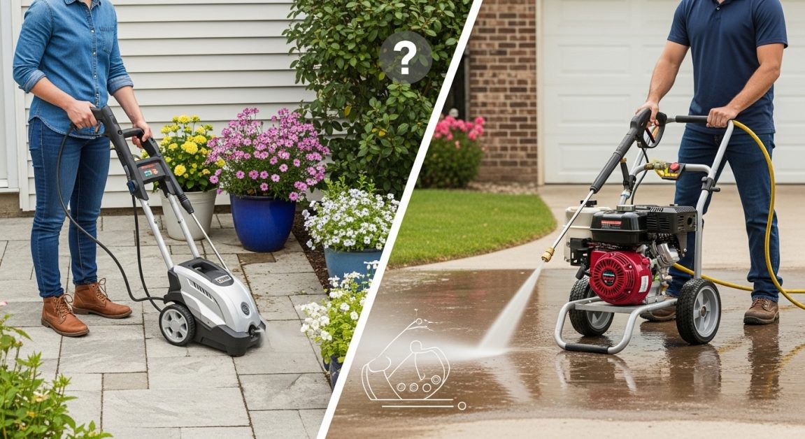 Escolher a lavadora de alta pressão ideal