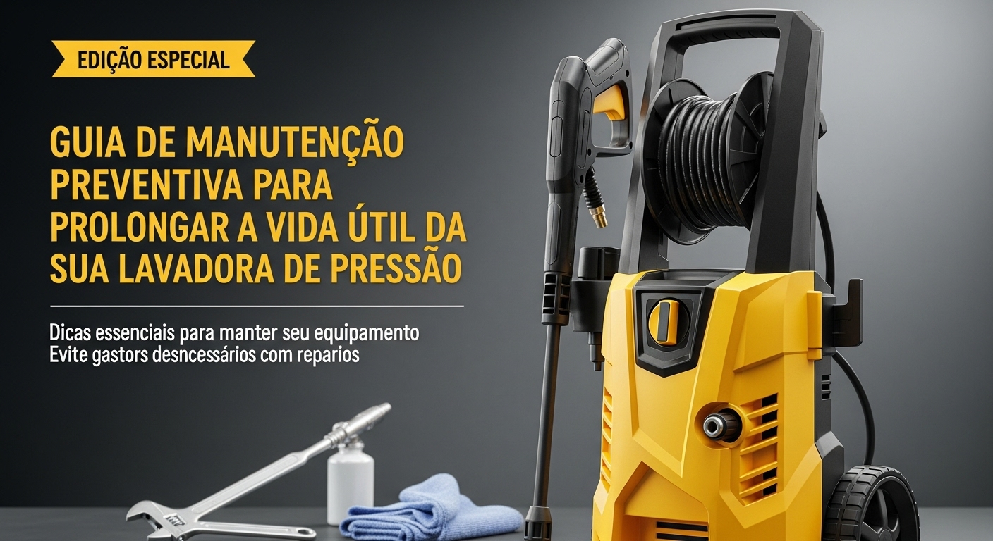 Guia de Manutenção Preventiva para Sua Lavadora de Alta Pressão Durar Mais